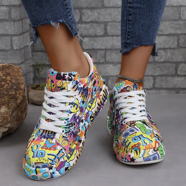 Graffiti Casual Shoes